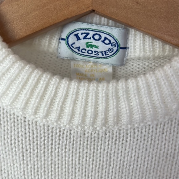 SOLD vintage IZOD Lacoste toddler sweater - Picture 4 of 8